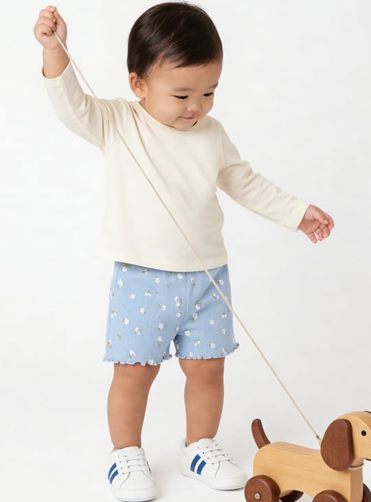 Girls Assorted Shorts - Pack of 2