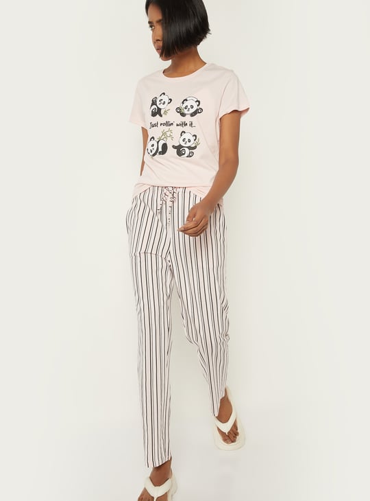 Women Printed PJ Set