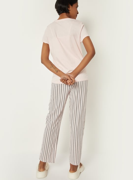 Women Printed PJ Set