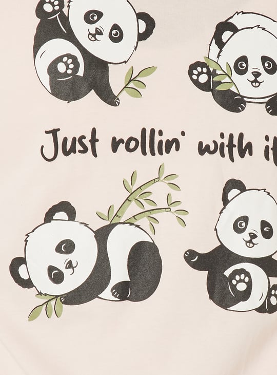 Women Printed PJ Set