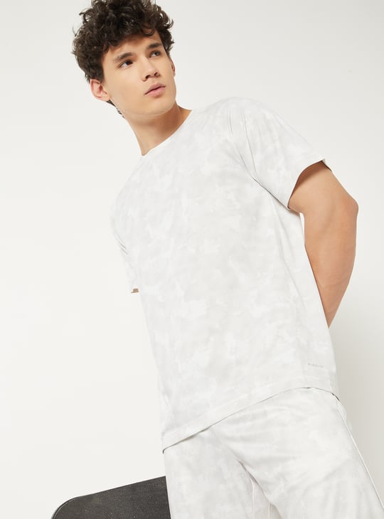 Men Printed Athleisure T-shirt