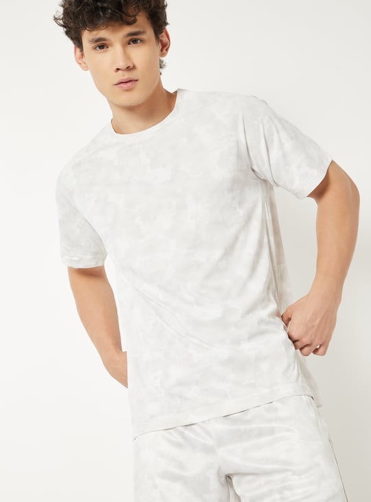 Men Printed Athleisure T-shirt