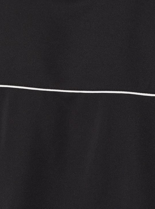 Men Typography Print Sports T-shirt