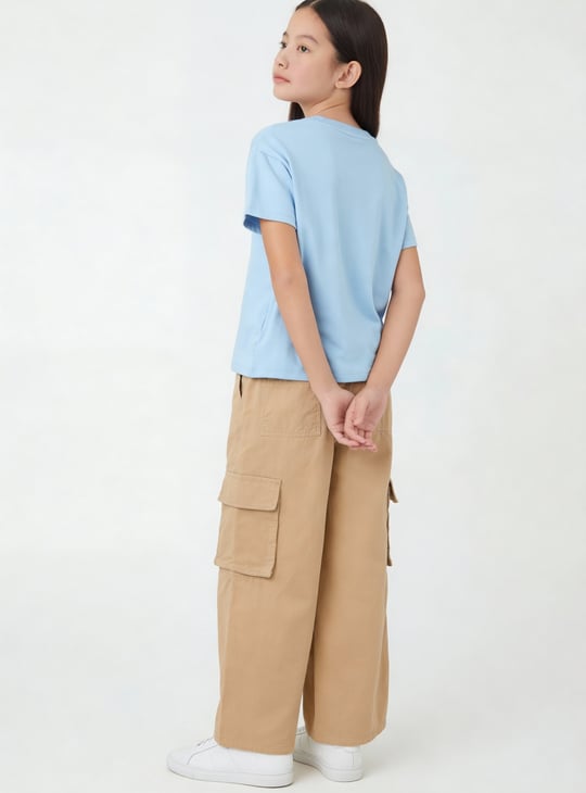 Girls Lilo & Stitch Print T-shirt