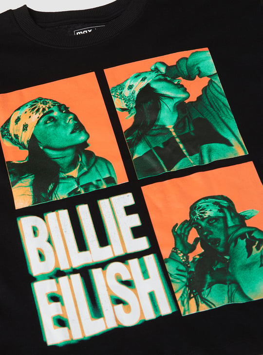 Girls Billie Eilish Printed T-shirt | Printed