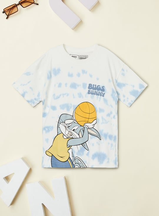 Boys Bugs Bunny Print T-shirt