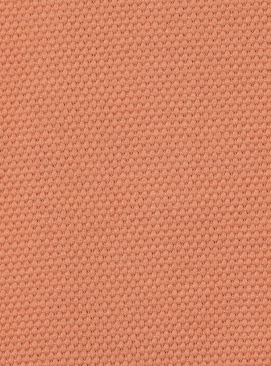 Boys Textured Polo T-shirt