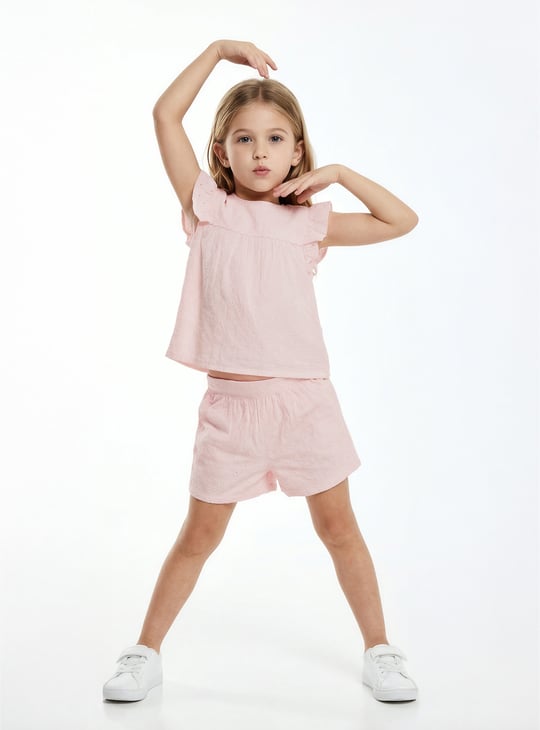 Girls Schiffili Shorts Set