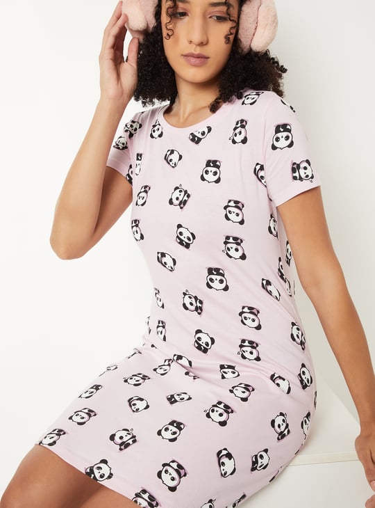 Women Printed Nightdress