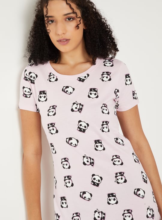 Women Printed Nightdress