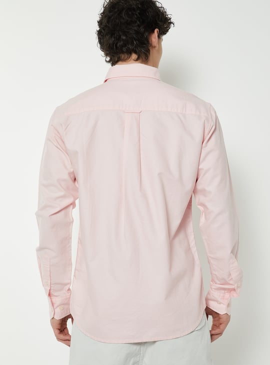 Men Soft Touch Regular Fit Oxford Shirt