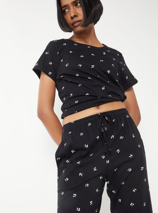 Women Printed PJ Set