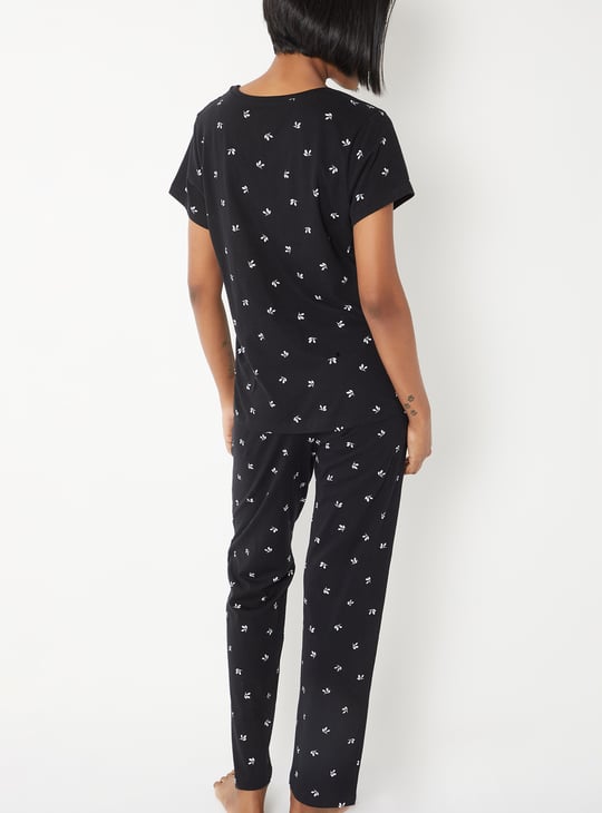 Women Printed PJ Set