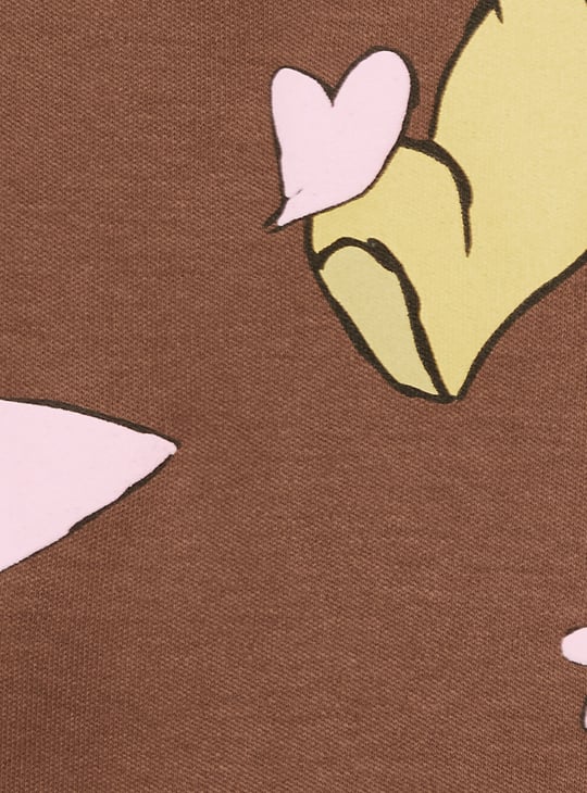 Girls Winnie The Pooh Print T-shirt