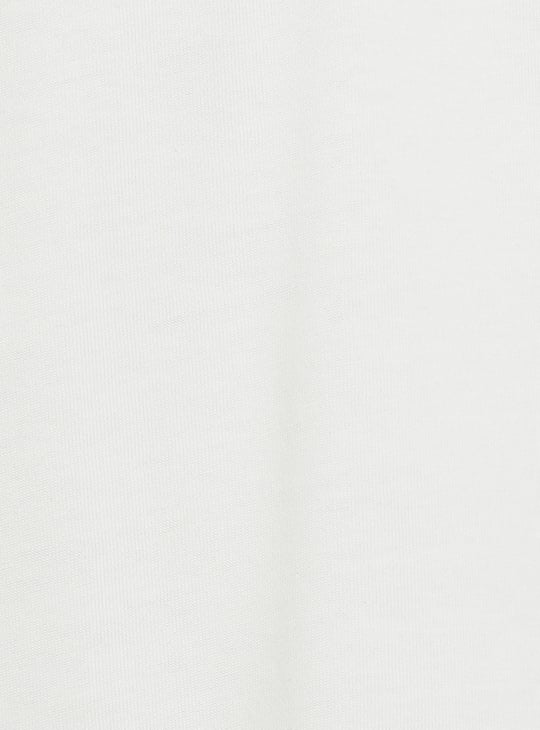 URB_N Men Oversized Polo T-shirt with Contrast Collar