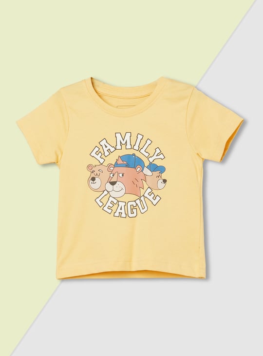 Boys Assorted Print T-shirt - Pack of 3