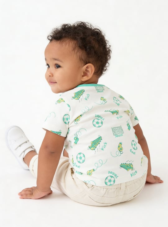 Boys Printed T-shirt - Pack of 3