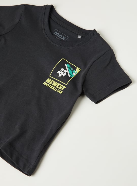 Boys Printed T-shirt - Pack of 3
