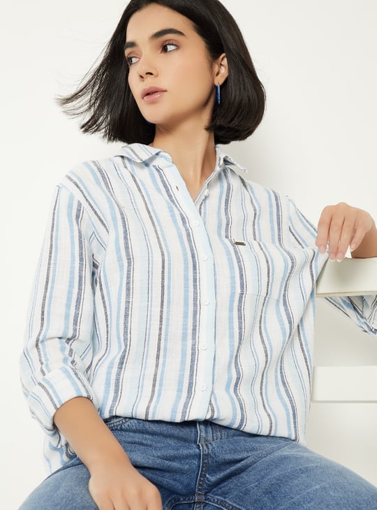 Women Striped Shirt
