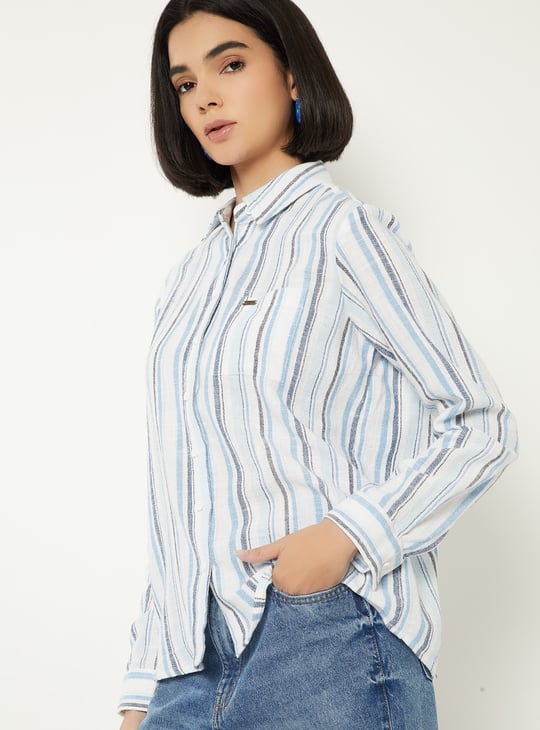 Women Striped Shirt