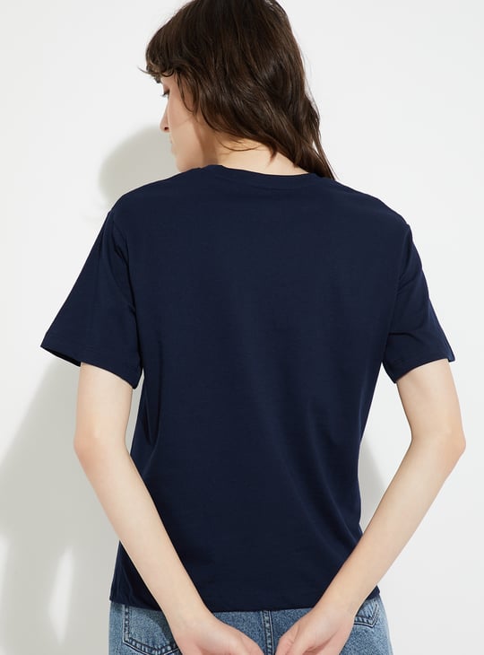 URB_N Women Graphic Print Relaxed Fit T-shirt