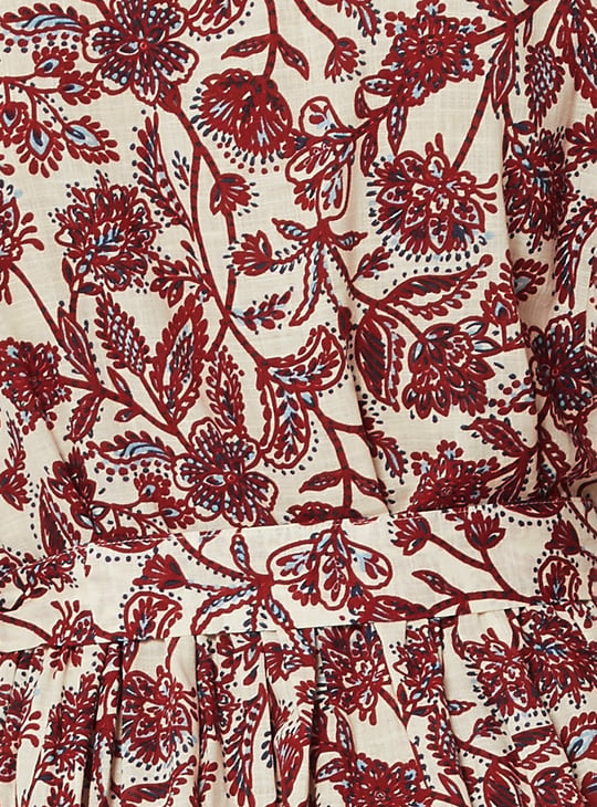 Women Printed A-line Dress