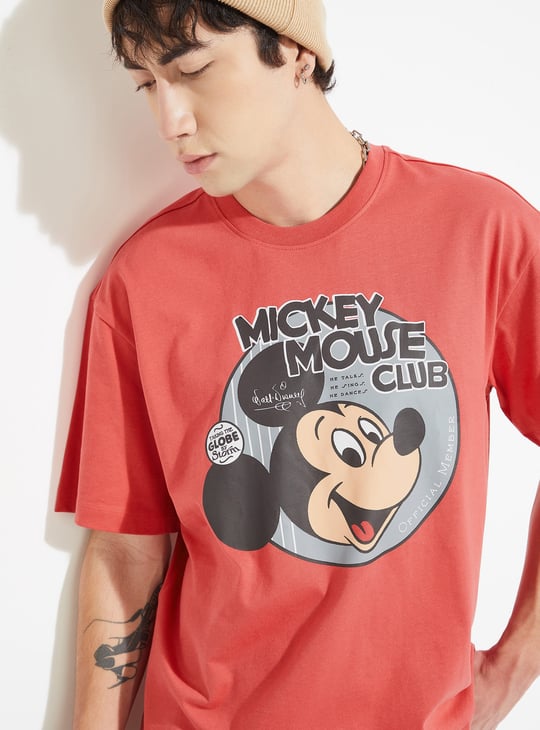 URB_N Men Mickey Oversized T-shirt
