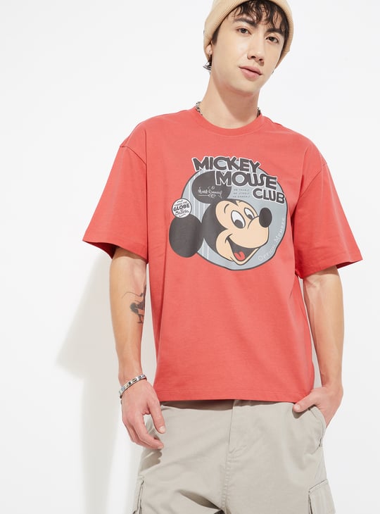 URB_N Men Mickey Oversized T-shirt