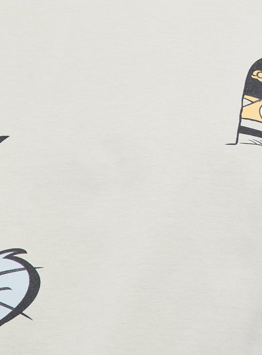 URB_N Men Tom & Jerry Oversized T-shirt