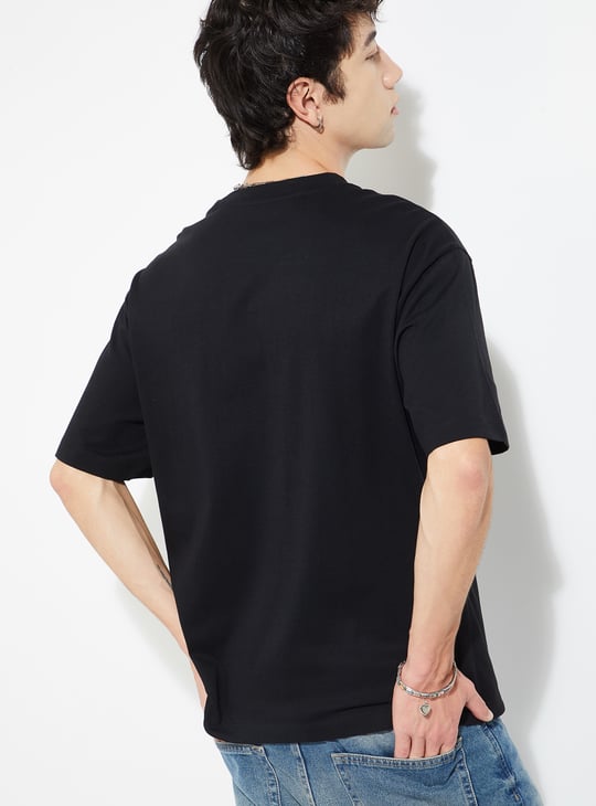 URB_N Men Friends Print Oversized T-shirt | T-shirts