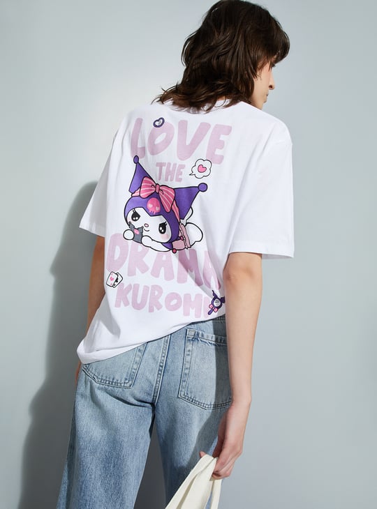URB_N Women Kuromi Oversized T-shirt