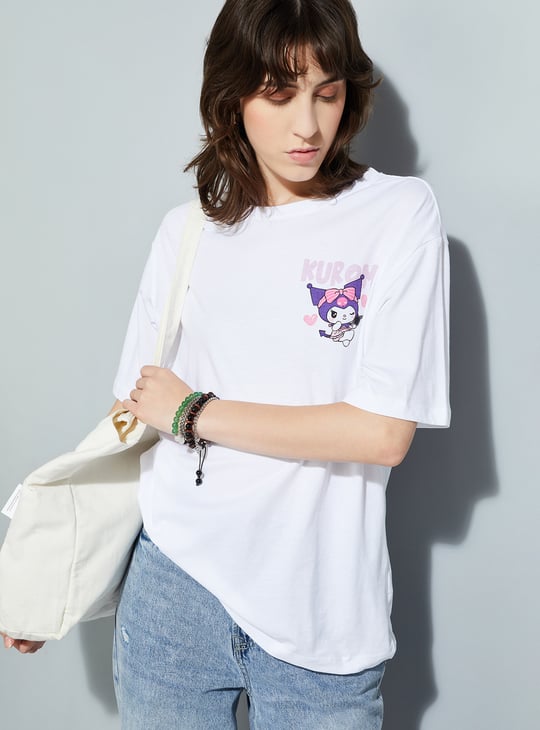 URB_N Women Kuromi Oversized T-shirt