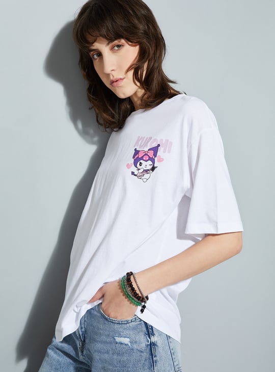 URB_N Women Kuromi Oversized T-shirt