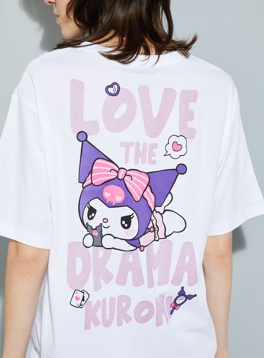 URB_N Women Kuromi Oversized T-shirt