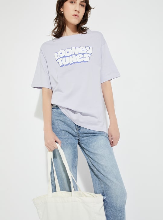 URB_N Women Looney Tunes Oversized T-shirt