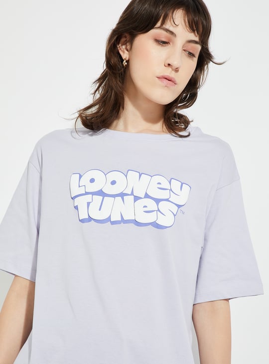 URB_N Women Looney Tunes Oversized T-shirt