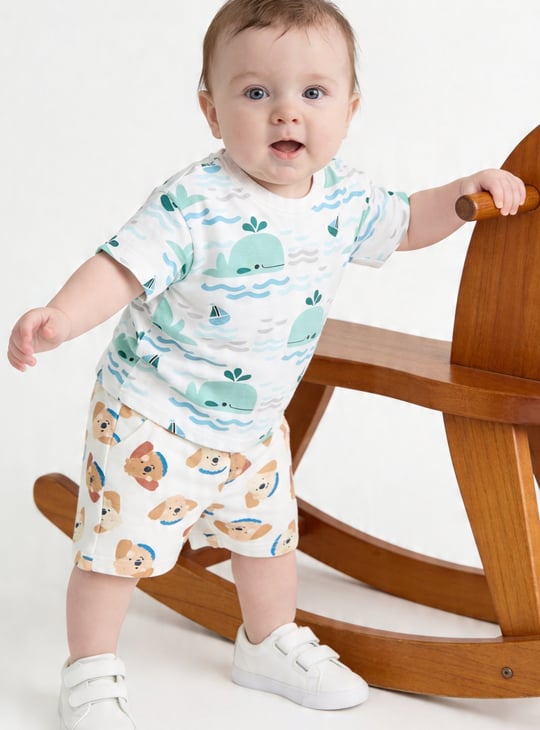 Boys Assorted Shorts - Pack of 2