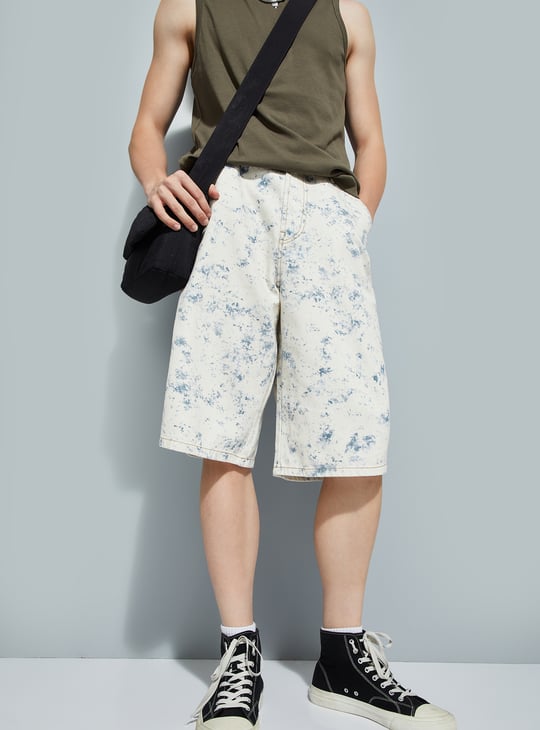 URB_N Men Printed Jorts