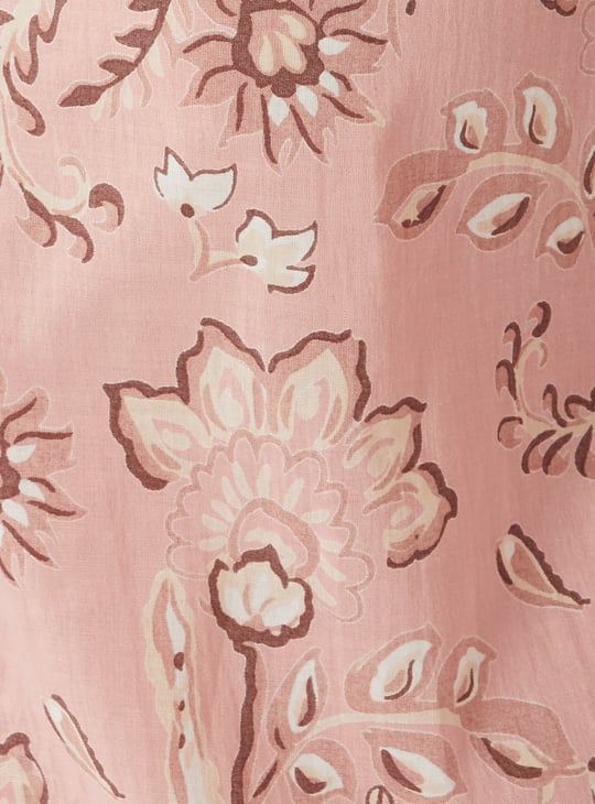 Women Pure Cotton Floral Printed PJ Set