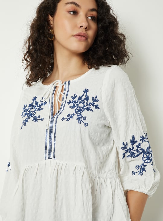 Women Embroidered Top