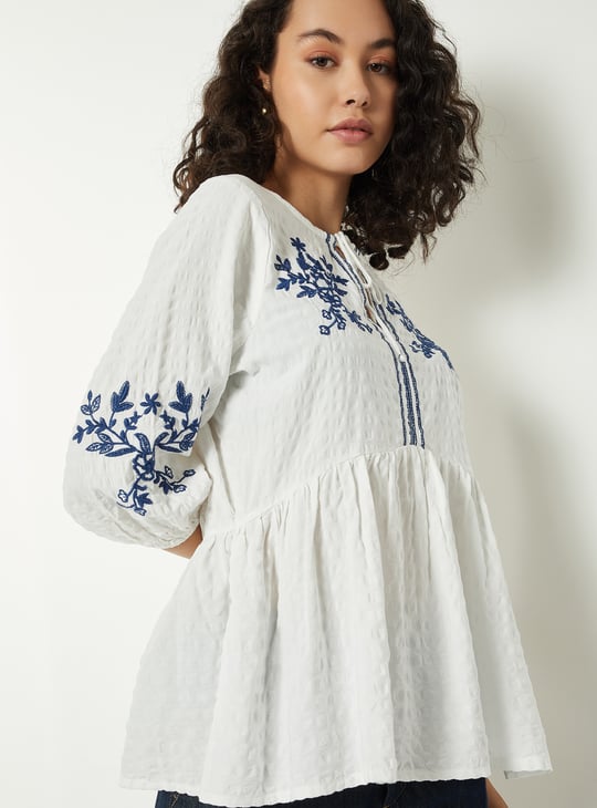 Women Embroidered Top