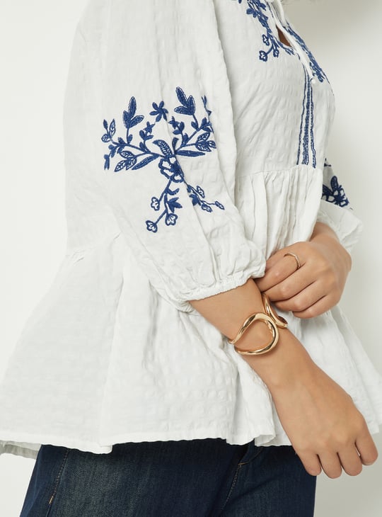 Women Embroidered Top