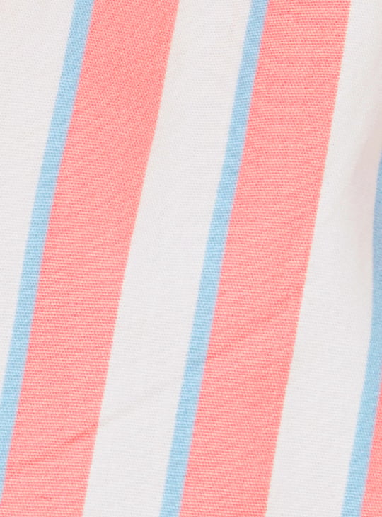 Girls Striped A-Line Dress