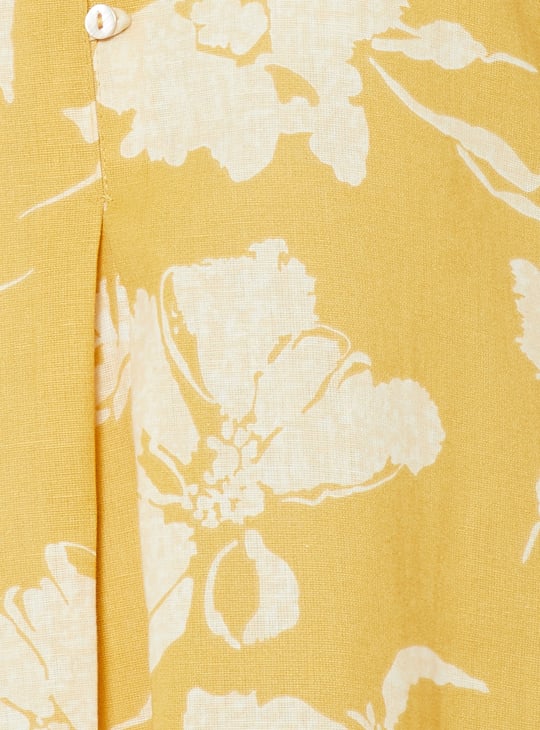 Women Floral Print Straight Kurta