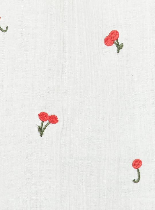 Women Embroidered Regular Fit Shirt
