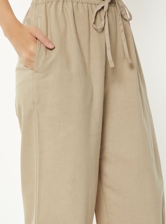 Women Schiffli Hem Palazzos