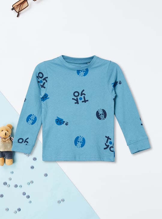 Boys Anime Print T-shirt - Pack of 2