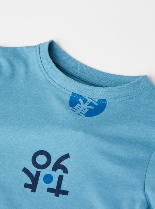 Boys Anime Print T-shirt - Pack of 2