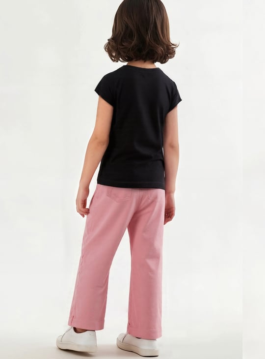 Girls Printed T-shirt - Pack of 2