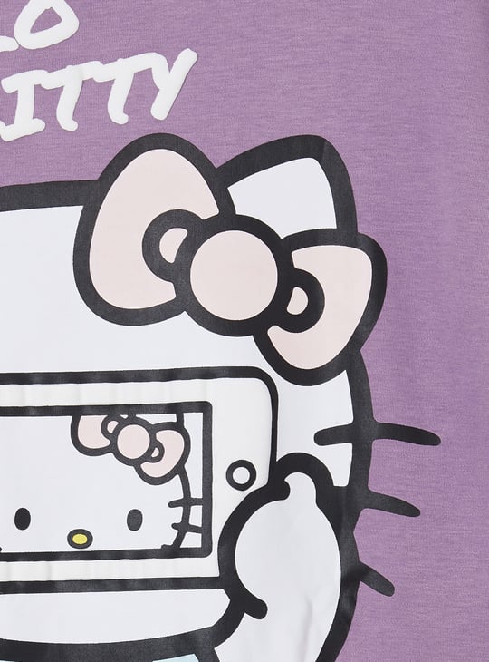 Girls Hello Kitty Print T-shirts - Pack of 2